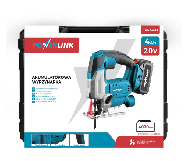 POWERLINK Wyrzynarka akumulatorowa PWL-CJS65 - 1579506 - zdjęcie 7